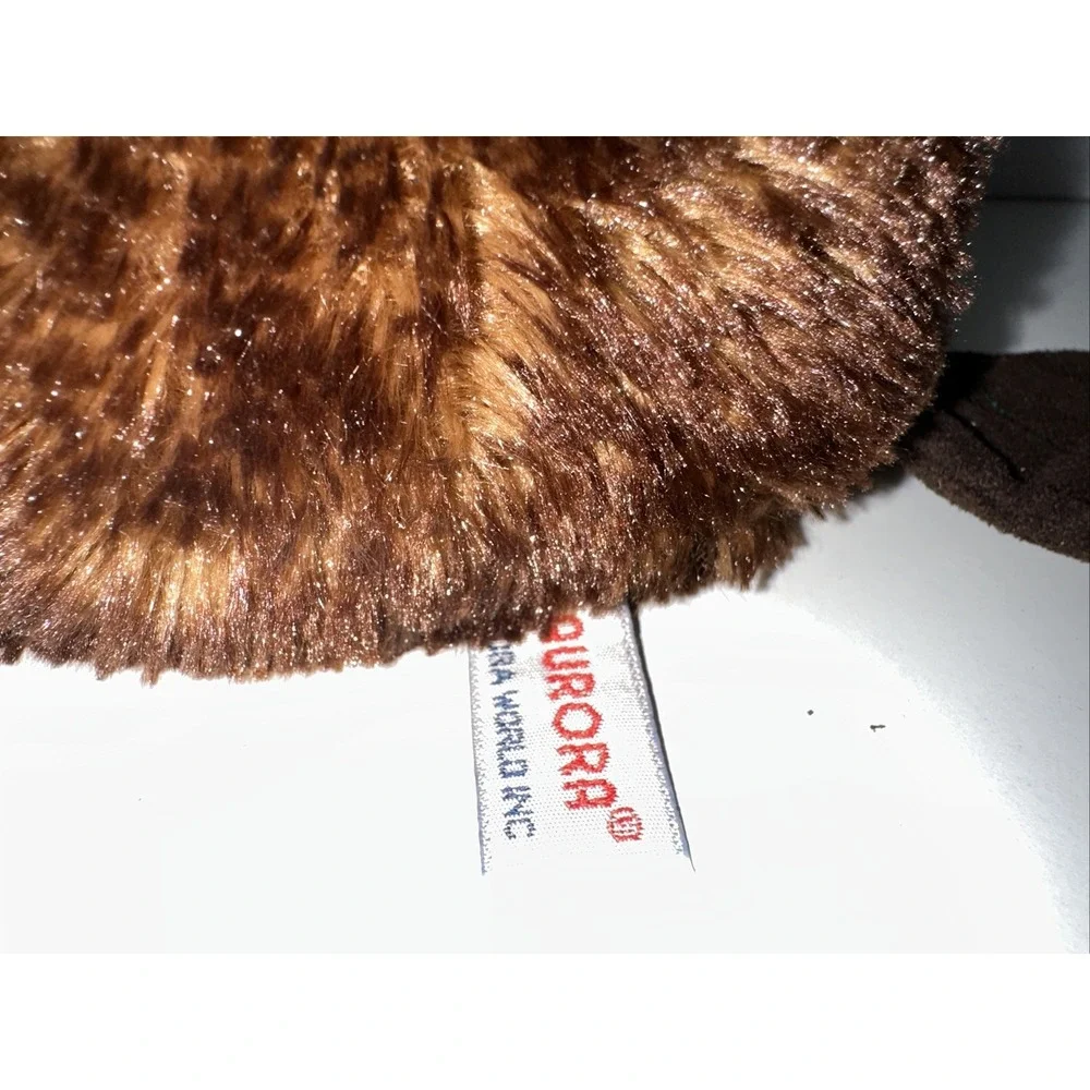 Set Of‎ 2 - Aurora Flopsies Collection BEAVER Soft & Cuddly Plush Stuffed Animal